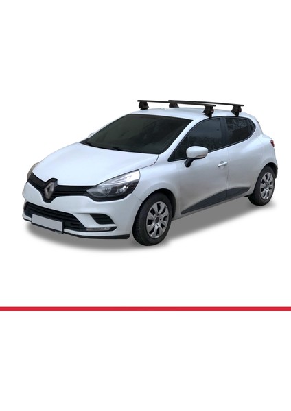 Renault Clio Iv 2013-2019 Arası ile Uyumlu Ace-4 Ara Atkı Tavan Barı Siyah modelleri