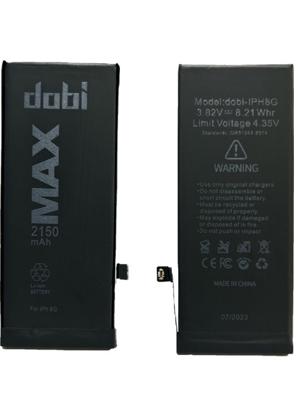 iPhone 8G Batarya 2150mAh
