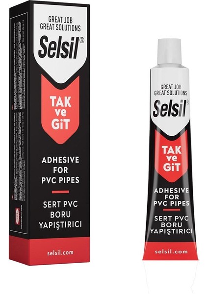 Takvegit Pvc Sert Plastik Yapıştırıcı 125 Gr.