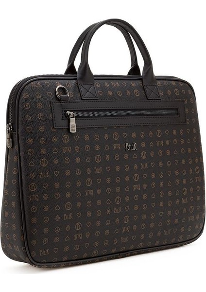 Monogram Siyah Unisex Laptop & Evrak Çantası RH09 Business-Mn fiyatları