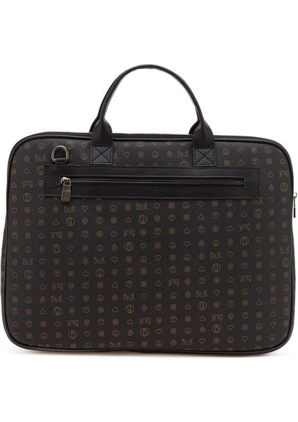 Monogram Siyah Unisex Laptop & Evrak Çantası RH09 Business-Mn modelleri