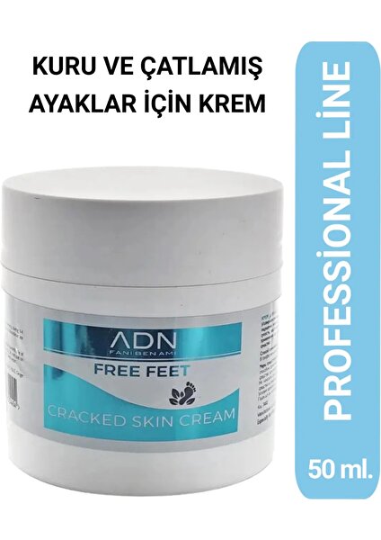 Kuru ve Çatlamış Ayaklar Için Krem, Çatlak Karşıtı, 50 Ml.