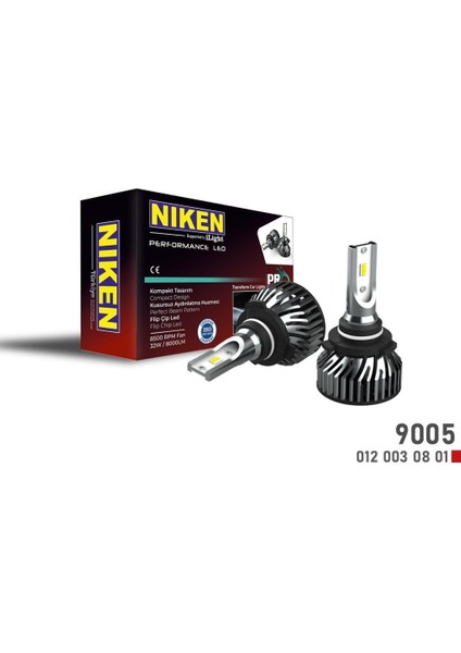 9006 Hb4 LED Xenon Far Ampulü Yeni Nesil Pro Niken