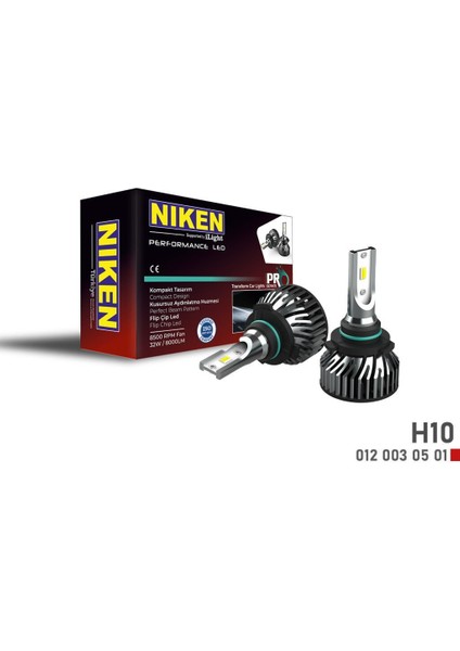 H10 LED Xenon Far Ampulü Yeni Nesil Pro Niken