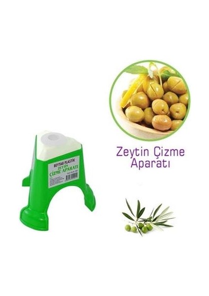 Buffer&reg; Kolay Zeytin Dilme Çizme Aparatı Pratik Kolay Zeytin Çizici Alet