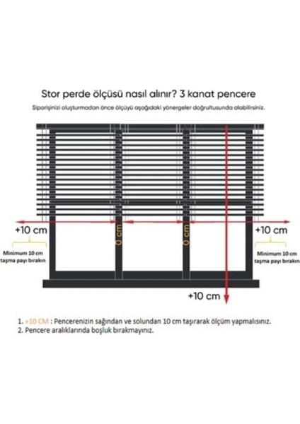 Krem Geniş Plise Zebra Stor Güneşlik Perde 150X200