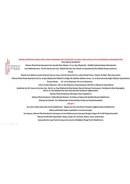 Antrasit Plise Katlanır Cam Balkon Perdesi - Ofis Perdesi - Mutfak Perdesi - Salon Perdesi - modelleri