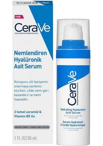 Cerave Nemlendiren Hyalüronik Asit Serum 30 ml