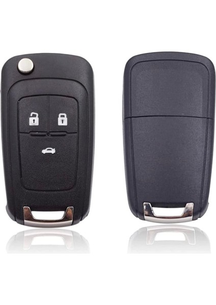 Opel Astra Corsa Insignia Meriva 3 Tuşlu Katlanır Anahtar Kabı Anahtar Kılıfı Boş Kap fiyatları