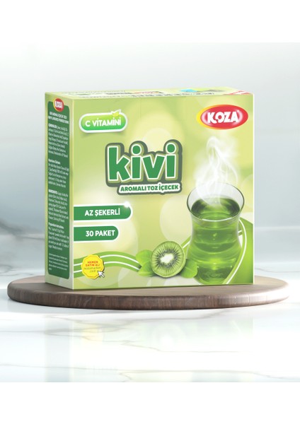Az Şek. Tek İçim. Kivi Aro. İçecek Tozu (30 Stick)