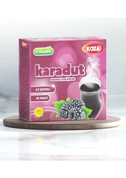 Az Şek. Tek İçim. Karadut Aro. İçecek Tozu (30 Stick)