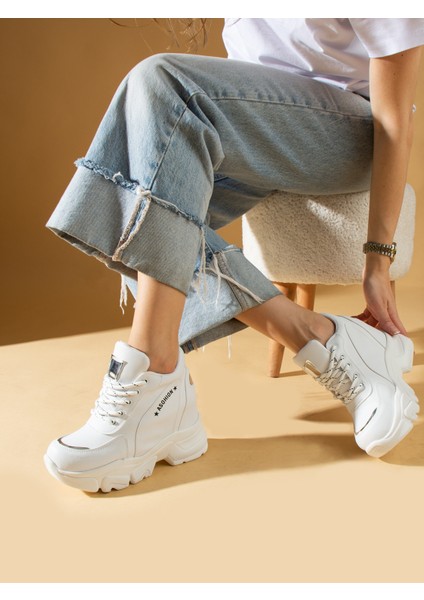 Hugo Beyaz Kadın Sneakers