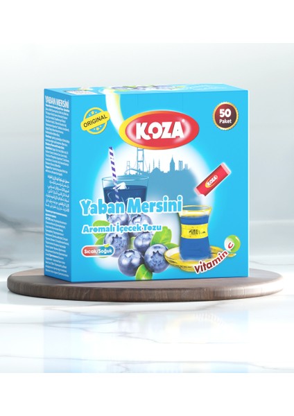 Tek İçimlik Yaban Mersini Aro. İçecek Tozu (50 Stick)