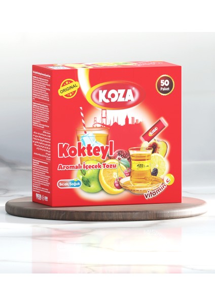 Tek İçimlik Kokteyl Aro. İçecek Tozu (50 Stick)
