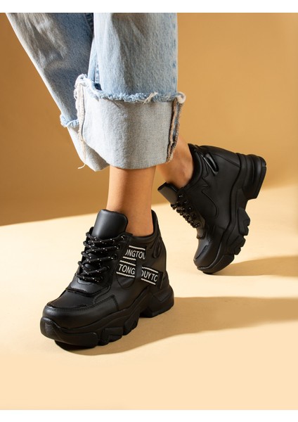 Liana Siyah Kadın Sneakers