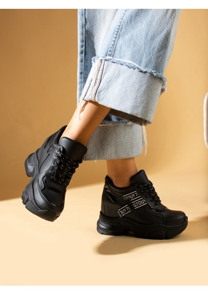 Liana Siyah Kadın Sneakers
