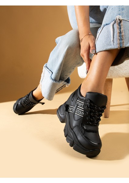 Liana Siyah Kadın Sneakers