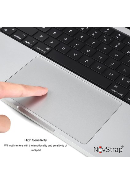 Apple MacBook Pro 16 inç M1 M2 M3 A2991 A2485 A2780 A2141 ile Uyumlu Trackpad Koruyucu Film
