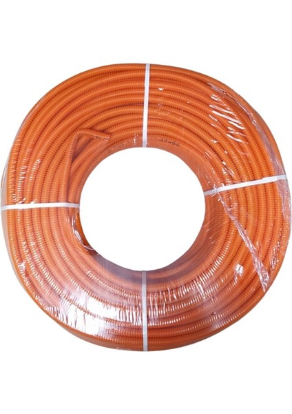 Hazır Spiralli Kablo 2x1.5 Nya = 100 Metre (Turuncu)