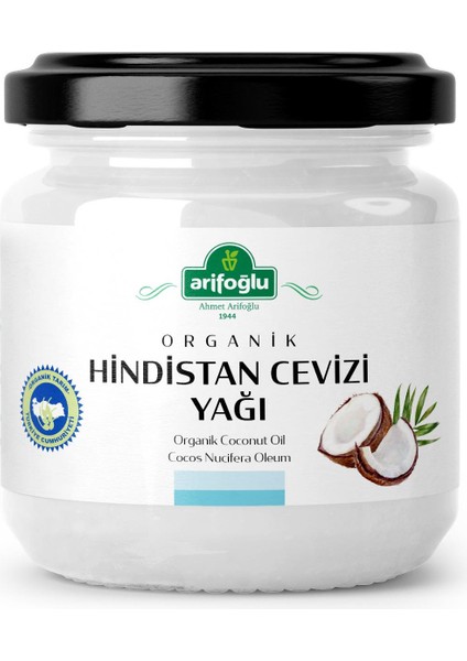 Organik Hindistan Cevizi Yağı 370 ml