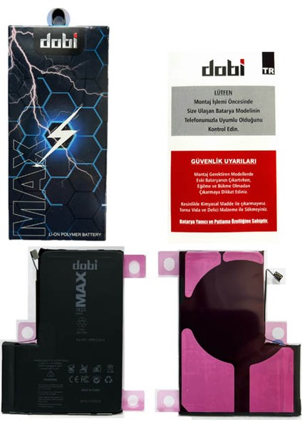 iPhone 12 Pro Max Batarya 3820mAh