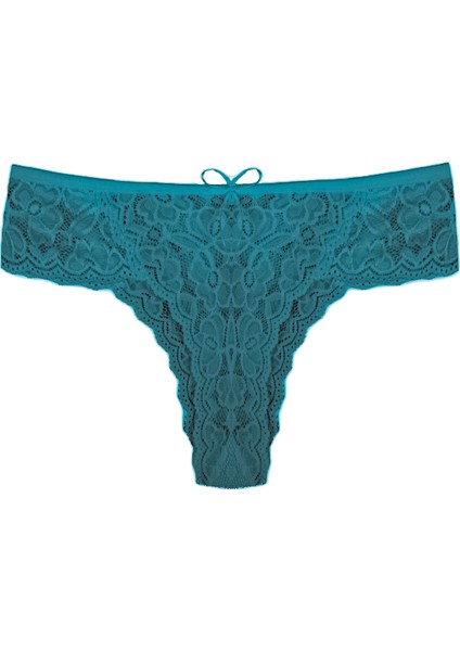 3'lü Komple Dantel Büyük Beden Bato Kadın Bikini Külot fiyatları