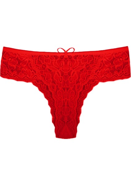 3'lü Komple Dantel Büyük Beden Bato Kadın Bikini Külot fırsatları