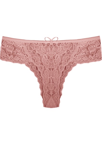 3'lü Komple Dantel Büyük Beden Bato Kadın Bikini Külot fiyatları