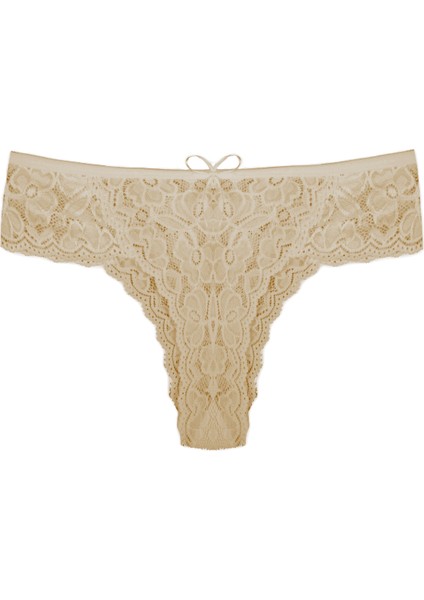 3'lü Komple Dantel Büyük Beden Bato Kadın Bikini Külot fırsatları