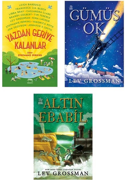 Yazdan Geriye Kalanlar - Gümüş Ok - Altın Ebabil 3 Kitap - Lev Grossman