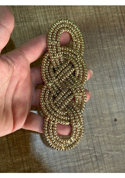 14X6 cm Burgu Zincirli Ceket Giyim Dikiş Aksesuarı