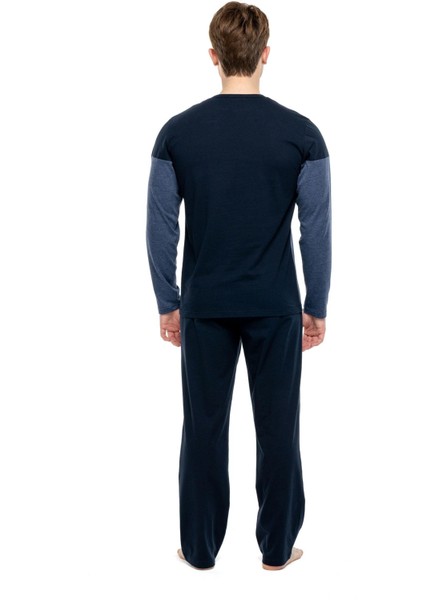 3907 Erkek Battal Patlı Pijama Takımı