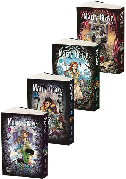 Marry Grave 1 - 2 - 3.- 4.Ciltler Manga Seti - Hidenori Yamaci