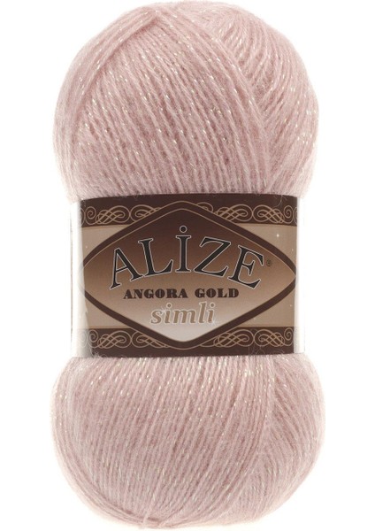 5 Adet Angora Gold Simli 161
