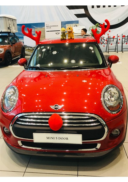 Noel Süsleri Araba Dekorasyonu Boynuzları (Yurt Dışından) fiyatları