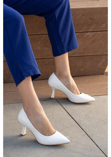 Kadın Stiletto BEYAZ CİLT