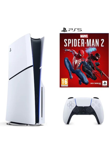Playstation 5 Slim + PS5 Spider Man 2