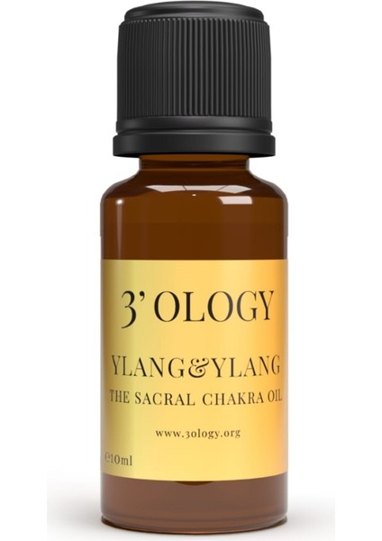 3'OLOGY Sakral Çakra Aromaterapi Yağı Ylang&Ylang 10 ml