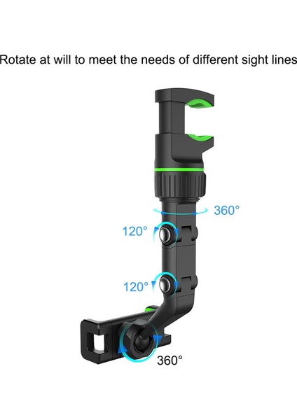 Çok Fonksiyonlu Döner Bağlantı Ayağı Cep Telefonu Klipsi Araba Dikiz Aynası Arka Yastık Masası Mutfak Çok Sahneli Evrensel (Yurt Dışından) fırsatları