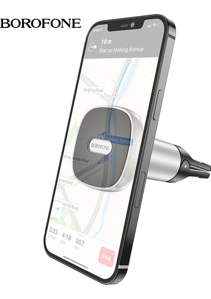 Borofone BH44 Genişletilmiş Versiyon Hava Çıkışı Manyetik Emme Araç Içi Telefon Tutucu Cep Telefonu Araç Navigasyon Evrensel Braket (Yurt Dışından)