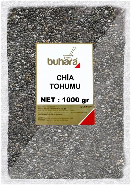 Chia Tohumu Dökme 1000 gr