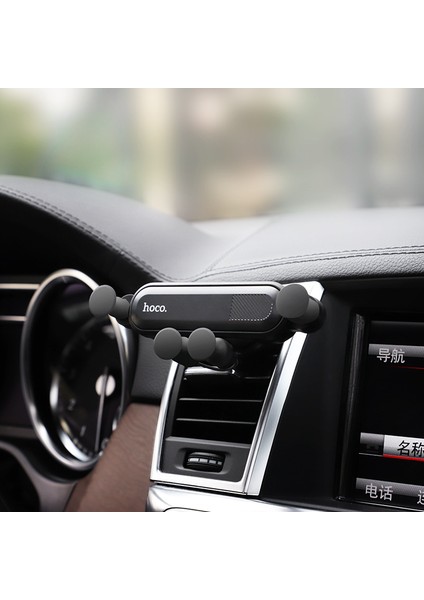 Hoco CA51 Araba Hava Çıkışı Yerçekimi Şok Emme Araç Içi Telefon Tutucu Yaratıcı Cep Telefonu Navigasyon Mini Braket (Yurt Dışından) modelleri