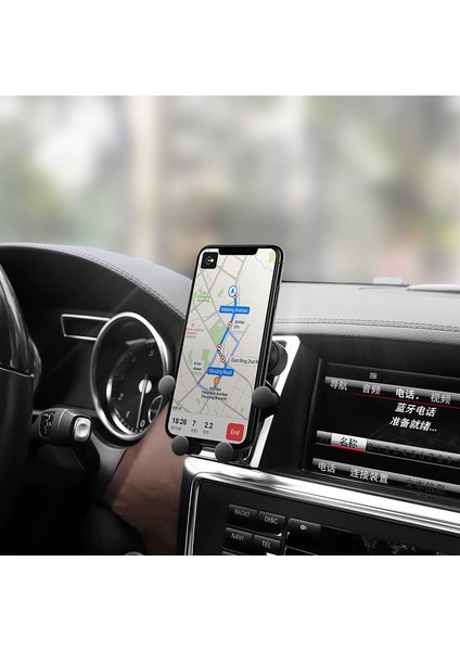 Hoco CA51 Araba Hava Çıkışı Yerçekimi Şok Emme Araç Içi Telefon Tutucu Yaratıcı Cep Telefonu Navigasyon Mini Braket (Yurt Dışından) fırsatları