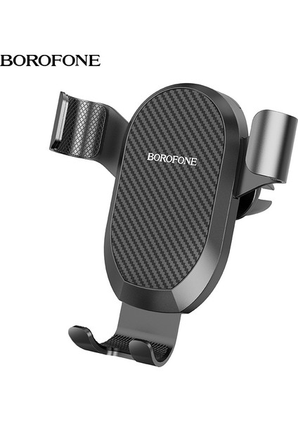 Borofone BH48 Zırh Hava Çıkışı Yerçekimi Araç Braketi Araba Cep Telefonu Navigasyon Alüminyum Alaşımlı Braket (Yurt Dışından)