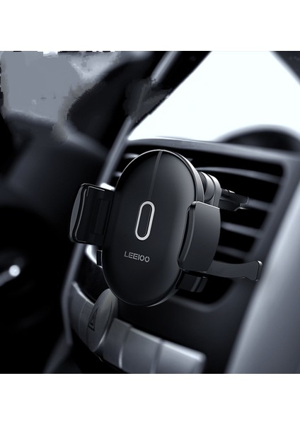 Qi Dashboard Ön Cam Havalandırma Otomatik Sıkma Araç Telefonu Tutucu Braketi Kablosuz Şarj-Siyah Tip B (Bir Set) (Yurt Dışından) modelleri