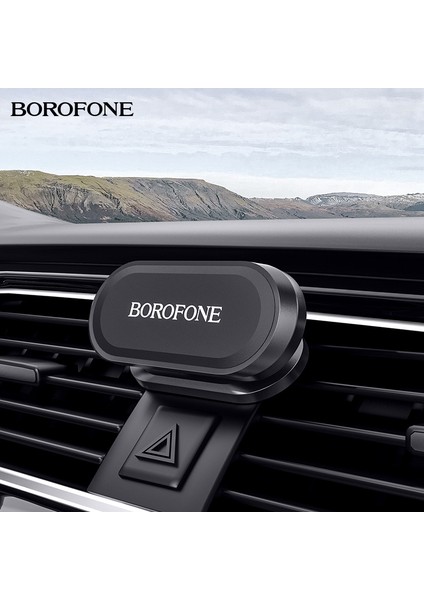 Borofone BH29 Yashi Orta Konsol Manyetik Emme Araç Içi Telefon Tutucu Araç Orta Konsol Cep Telefonu Navigasyon Braketi (Yurt Dışından)