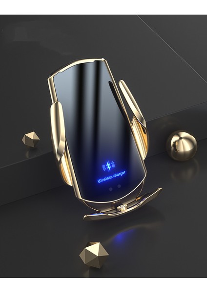 Manyetik Araç Kablosuz Şarj Cihazı, Havalandırmalı Kontrol Paneli Araç Şarj Ünitesi - (Q3 Safir Mavi 15W) (Bir Set) (Yurt Dışından) fırsatları