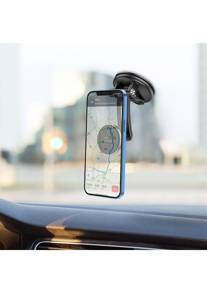 Borofone BH64 Orta Konsol Manyetik Araç Içi Telefon Tutucu Araba Cep Telefonu Navigasyon Tembel Alüminyum Alaşımlı Braket (Yurt Dışından) modelleri