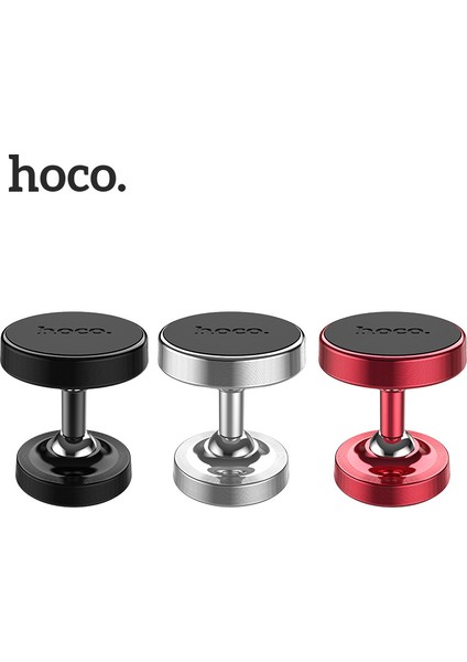 Hoco Hoco. CA36 Plus Orta Konsol Metal Manyetik Araç Içi Telefon Tutucu Gösterge Paneli Cep Telefonu Navigasyon Braketi (Siyah) (Yurt Dışından)