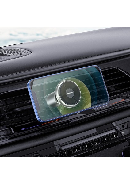 Borofone BH47 Eado Extended Edition Hava Çıkışı Manyetik Araç Montajı Araç Telefonu Navigasyon Montajı (Yurt Dışından) modelleri